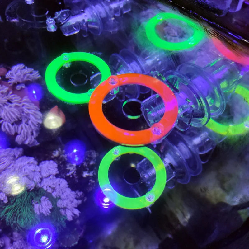 Fluorescent Coral Frag Plug Bracket Growing Holder Acrylic Rack Marine Reef Stand Aquarium Accessories Fish Tank Decoration
