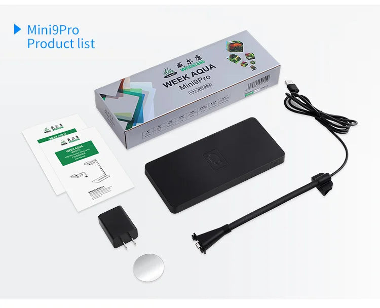 WEEK AQUA USB aquarium light Plant Grow Full spectrum LED Ecology Micro landscape light Nano aquarium light