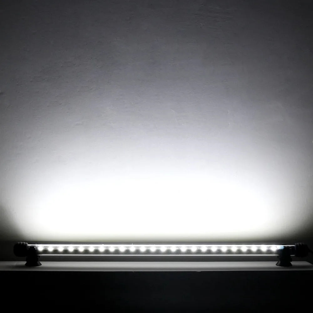 LED Aquarium Lights Waterproof Fish Tank Light Submersible Underwater Clip Lamp Aquatic Decor lamp with Timer Auto On/Off D30