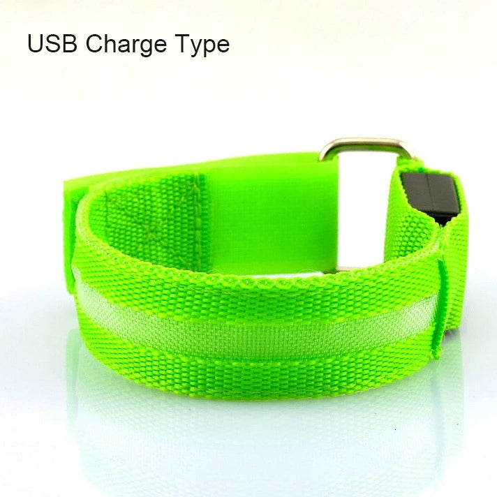 4pcs USB LED Horse Legging Bands Horse Equipment For Night Riding Horse Leg Harness Belts Equestrian Supplies Outdoor Sports