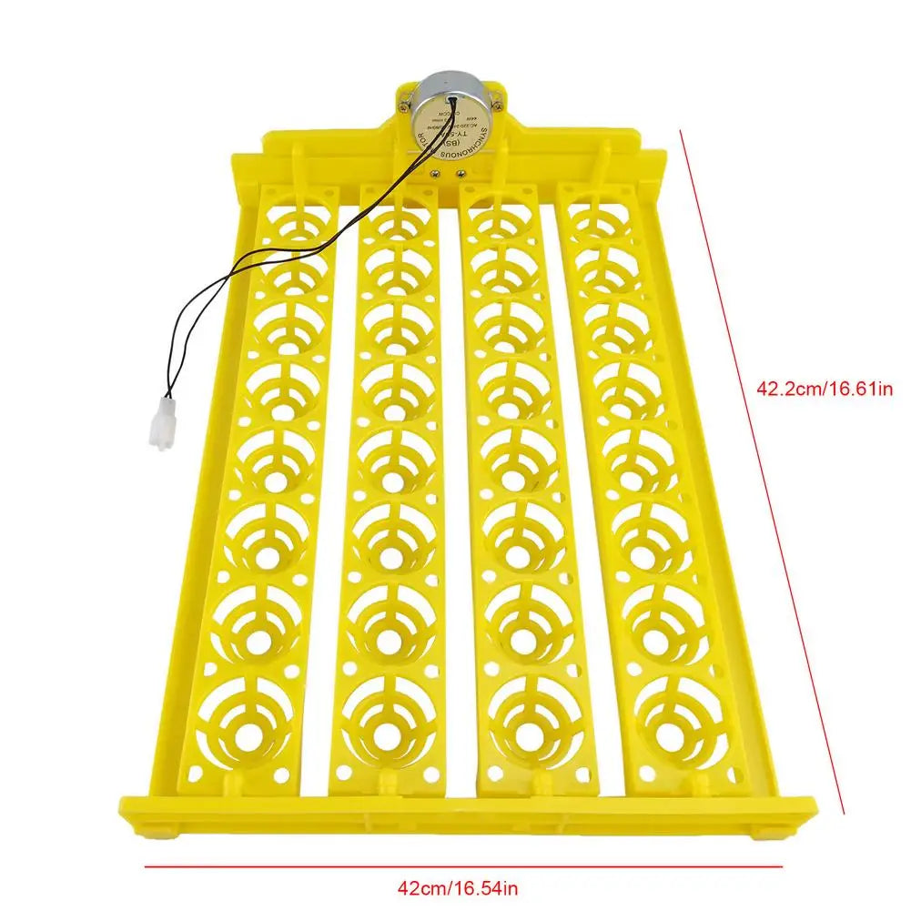 32 Egg Holder Automatic Incubator Hatching Chicken Egg Egg Tray Charged Poultry Hatcher Turner Automatic Farm Incubation Tools