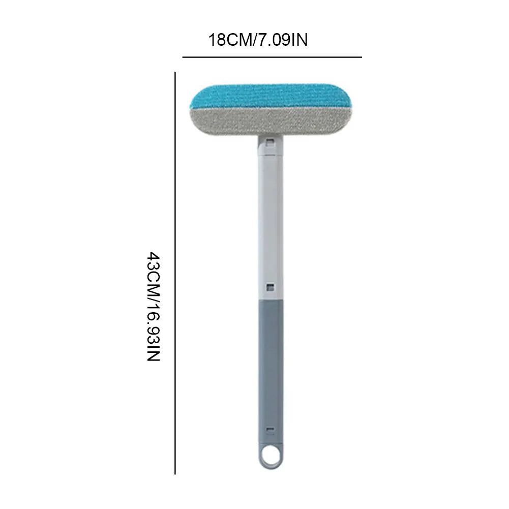 3 in 1 Pet Hair Remover Brush Long Handle Cleaning Brush Pet Fur Cleaning Tool Cat Dog Hair Remover Brush Pet Supplies