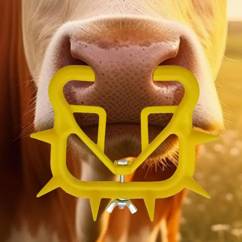 Cow Nose Ring Calf Cow Cattle Weaner 10 Pieces Livestock Nose Ring Large Livestock Farming Tools