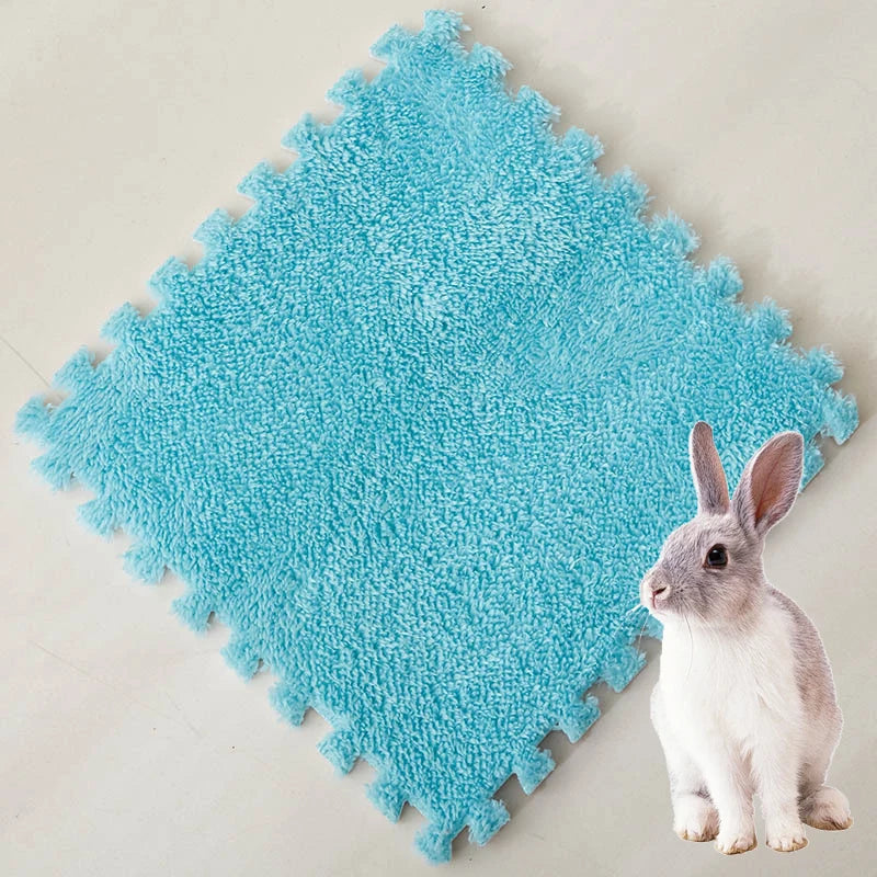 30*30cm 1-10Pcs Pet Warming Pad EVA Foam Guinea Pig Hamster Rabbit Soft Sleeping Mat Sleeping Mat Blanket Bed Pet Accessories