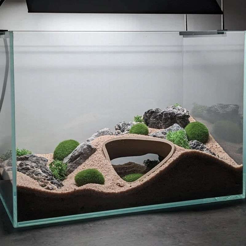 Habitat Décor, 3D Printed Underground Cave Hideouts Shelter for Lizards, Turtles, Spiders, Reptiles Habitat Terrarium Decoration