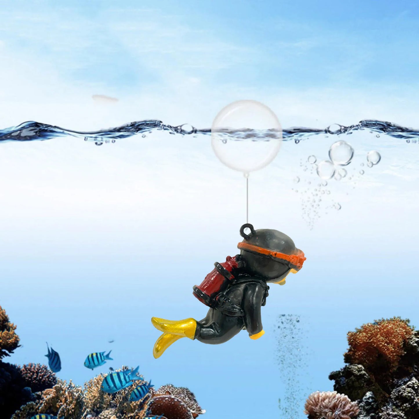 Kids Arts And Crafts Ages 2-5 Boys Fish Tank Diver Decoration Aquarium Gift