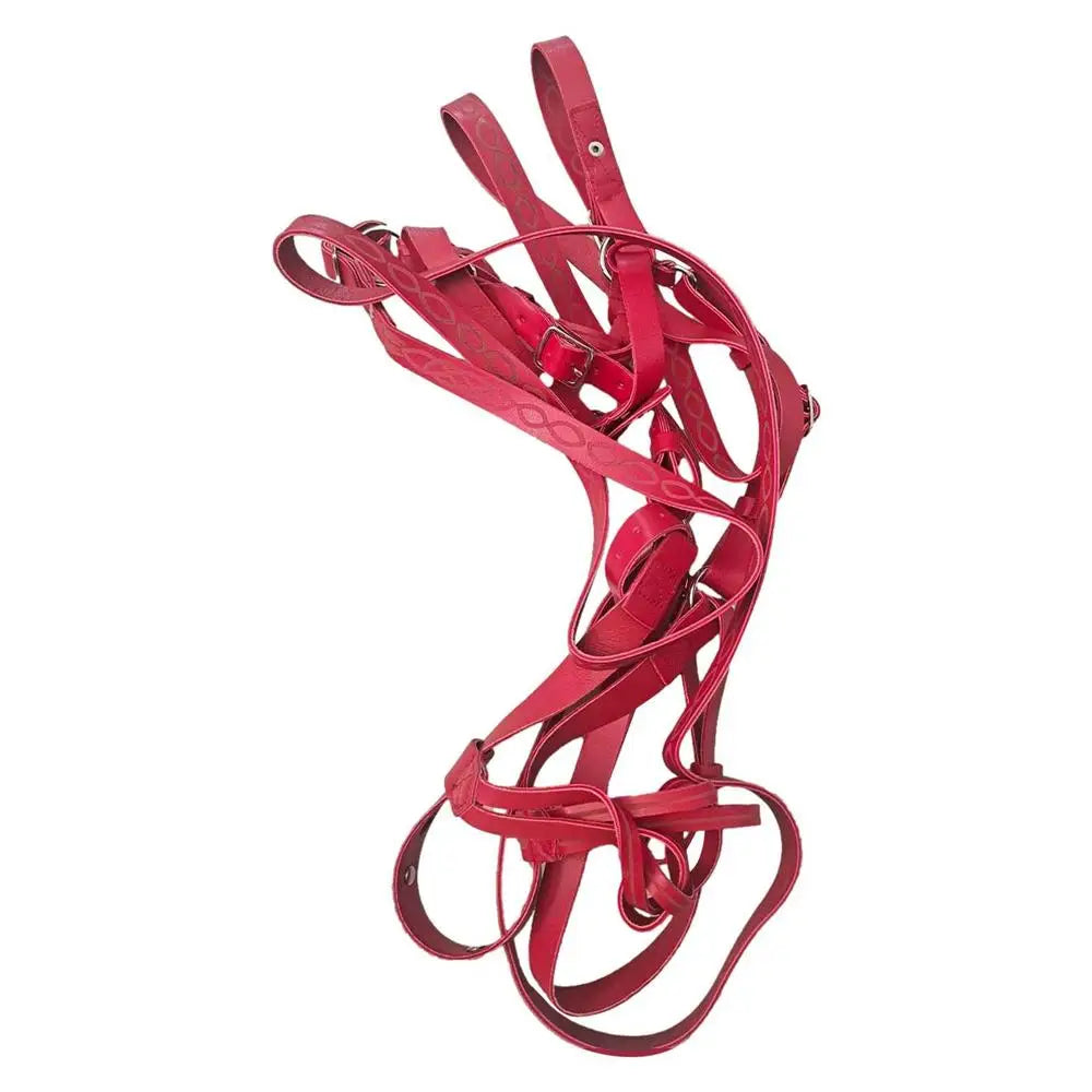 PU Horse Lead Rope Strap Adjustable Equestrian Rein Racing Halters Swivel Buckle Ponies With Metal Buckle Leading Rope
