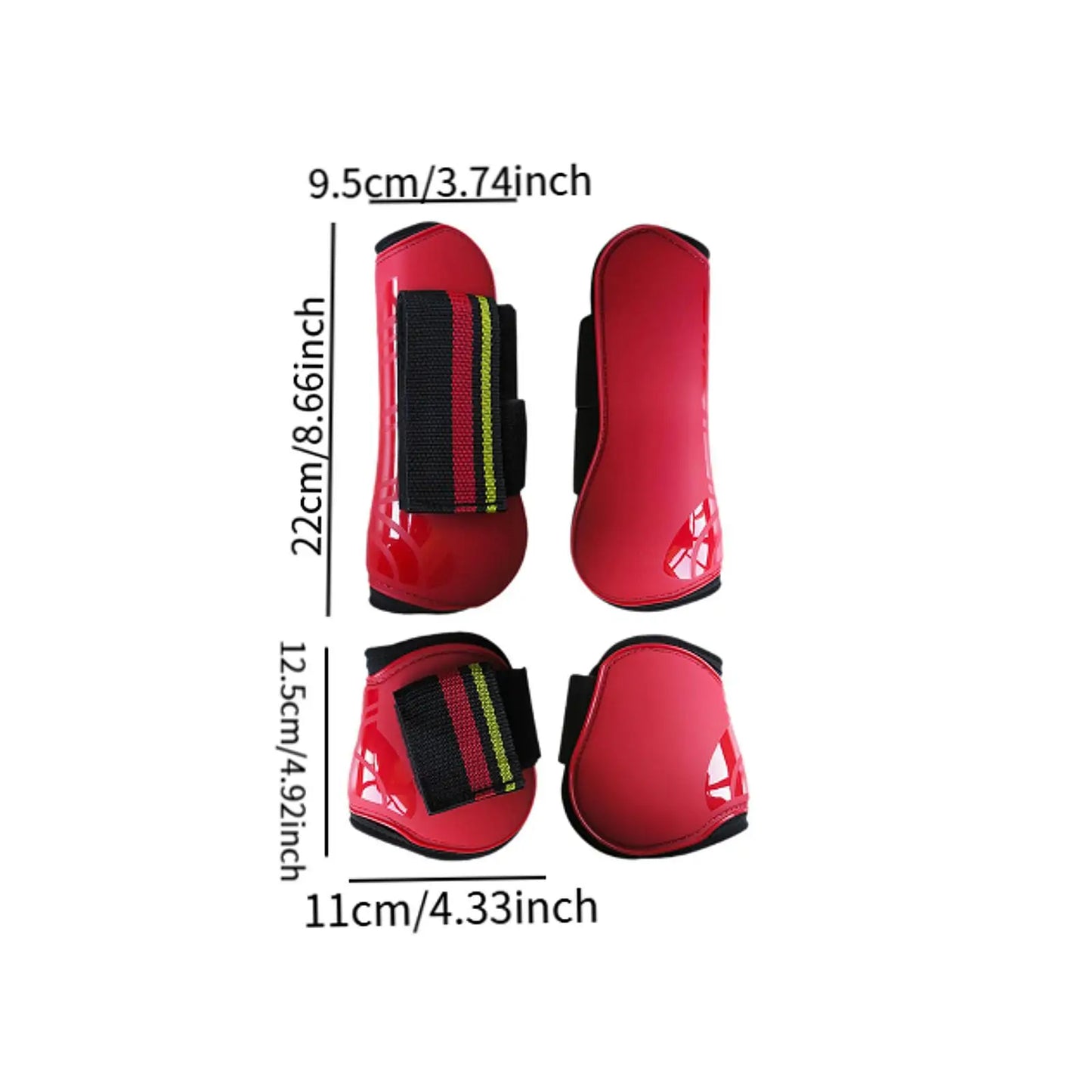 4Pcs Horse Tendon Boots Protection Gear Professional Comfortable Leg Boots