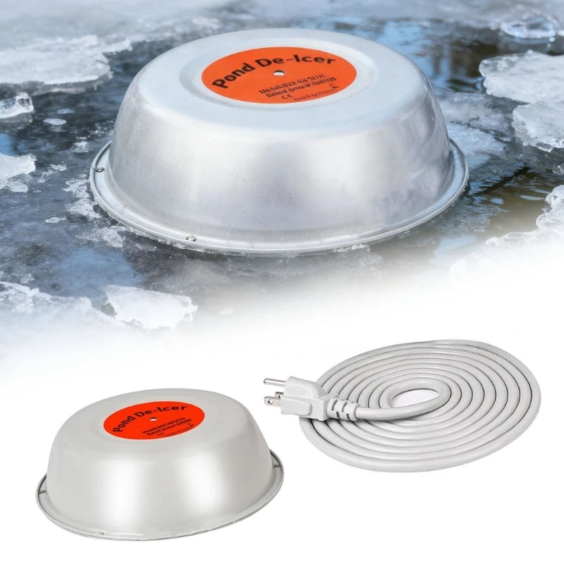 X90F 1000W Floating Thermostatically Controlled Outdoor Pond Heater For Ponds & Livestock Drinking Troughs De-Icing