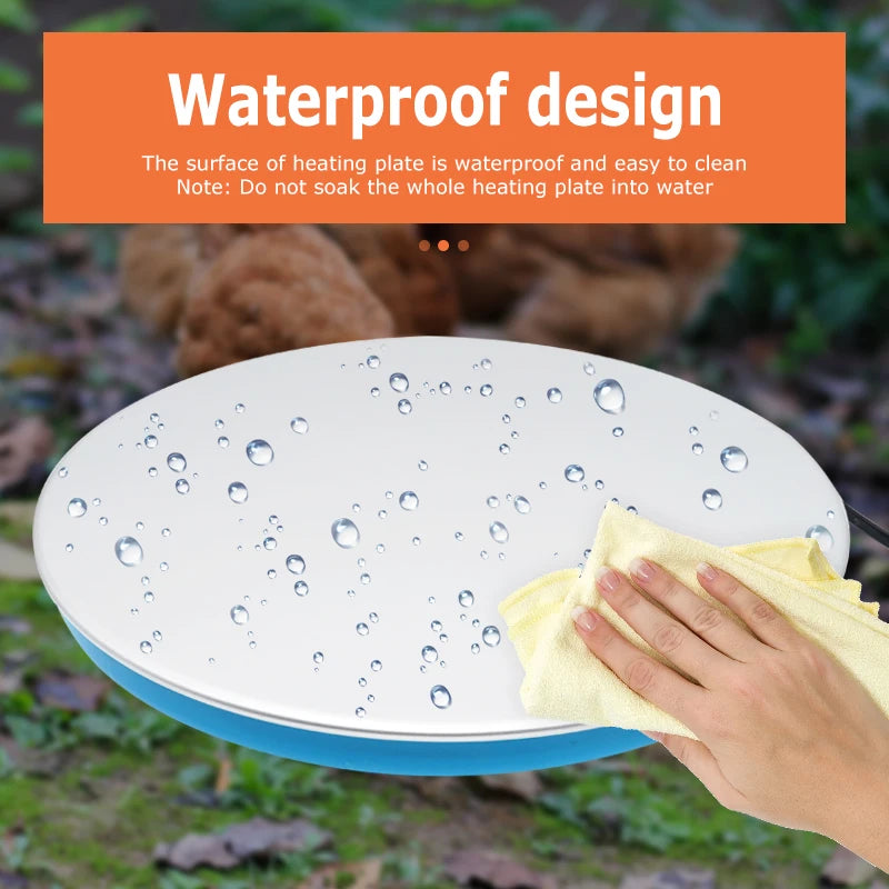 Automatic Water Bowl for Dogs Plastic Water Heated Pet for Metal Heater For Chickens and large Dogs Water Bucket