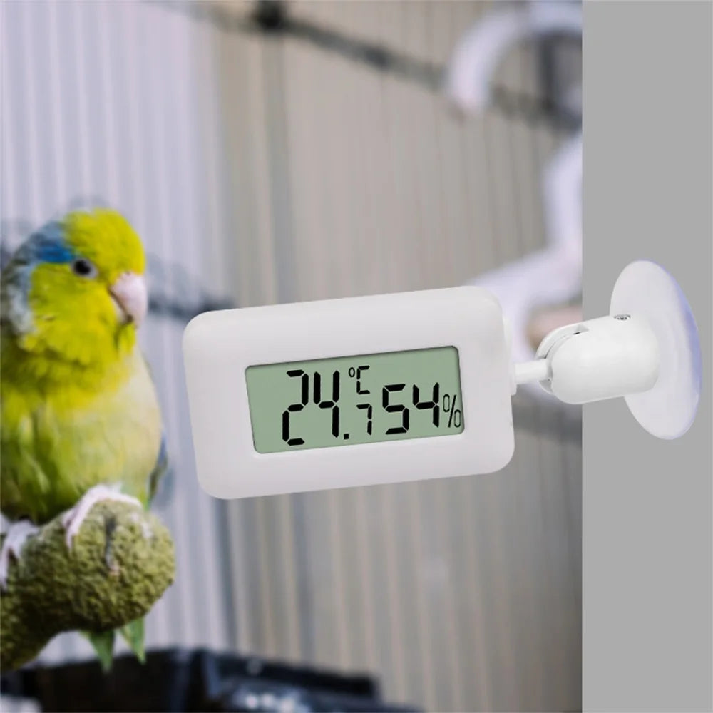 Digital Display Reptile Terrarium Thermometer High-Accuracy Reptile Tank Thermometer for Reptiles and Amphibians