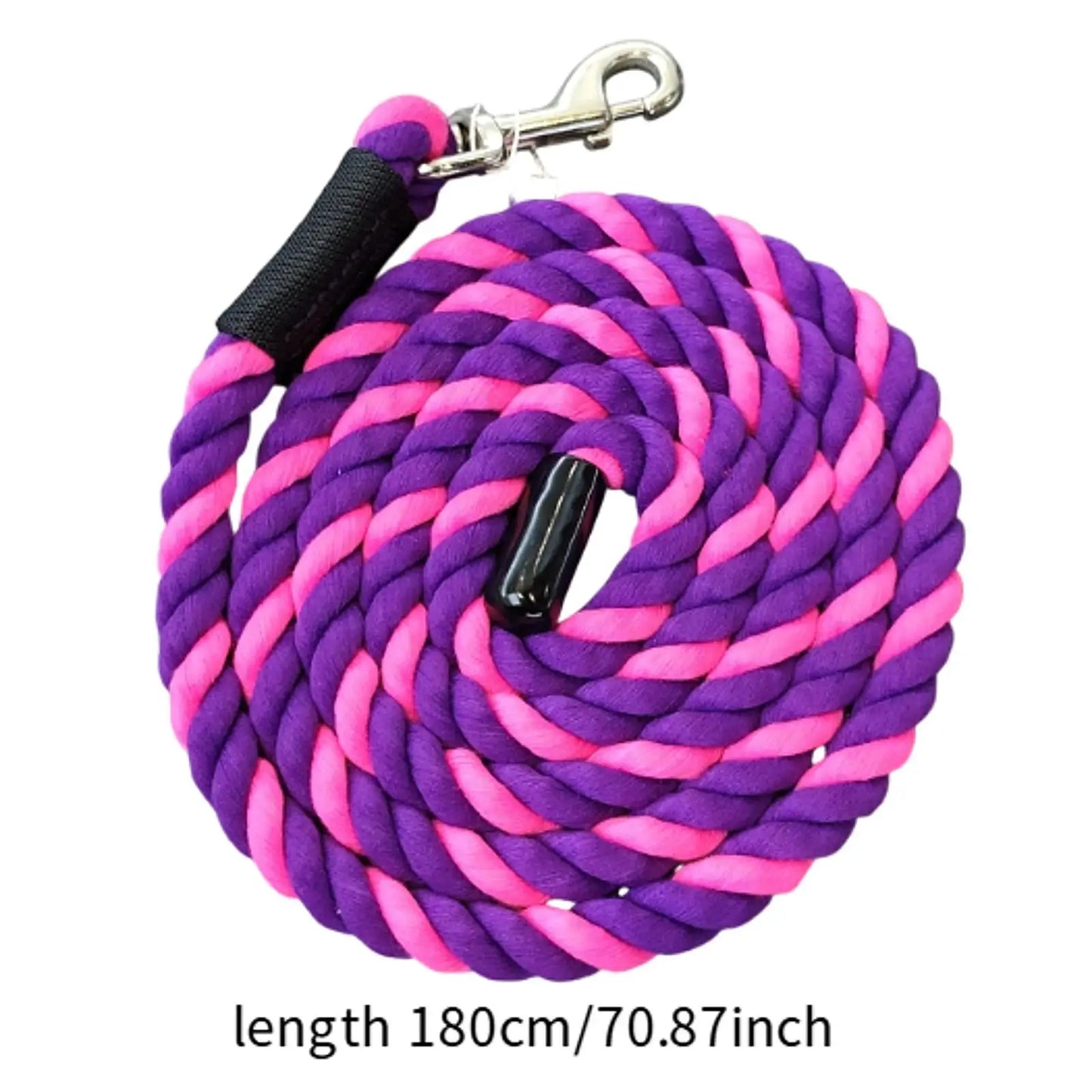 Horse Lead Rope Halter Rope Equestrian Equipment Heavy Duty Cotton Lead Rope