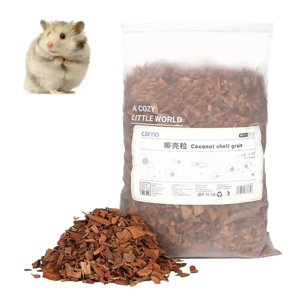 Bedding For Hamster Coco Chip Small Animal Substrate Heat Dissipation Enclosure Habitat Decor For Gerbil Odor Control