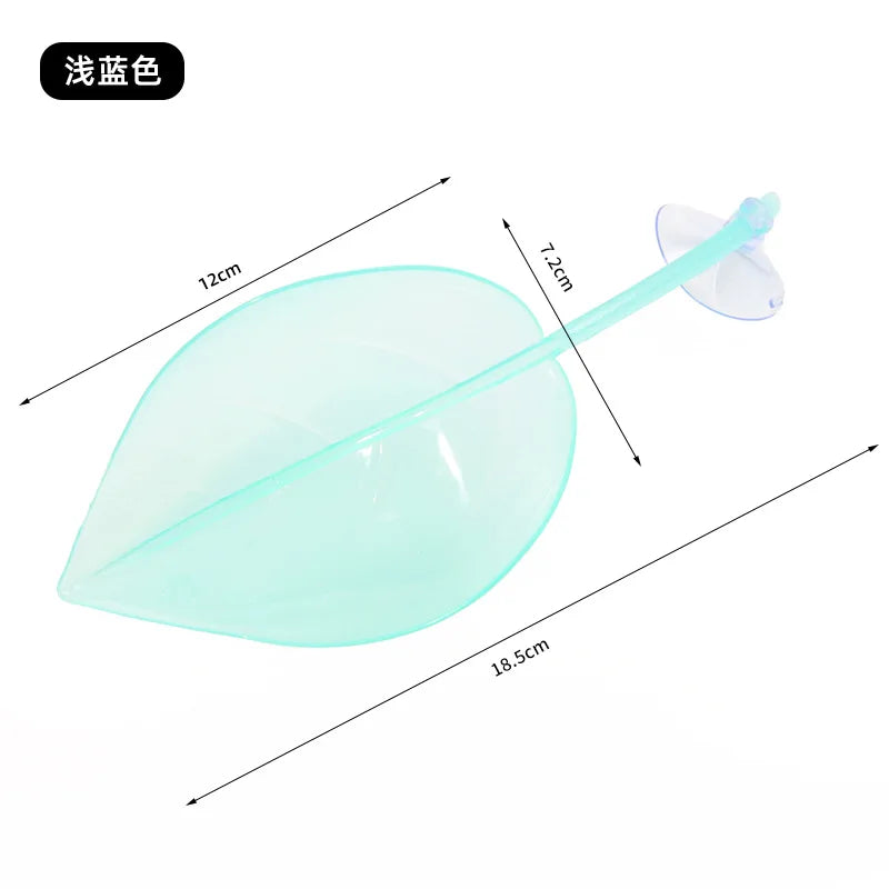 Climbing Pet Suspended Nest with Suction Cup, Simulating Plant Leaves To Avoid Climbing and Habitat, Creating Scenery