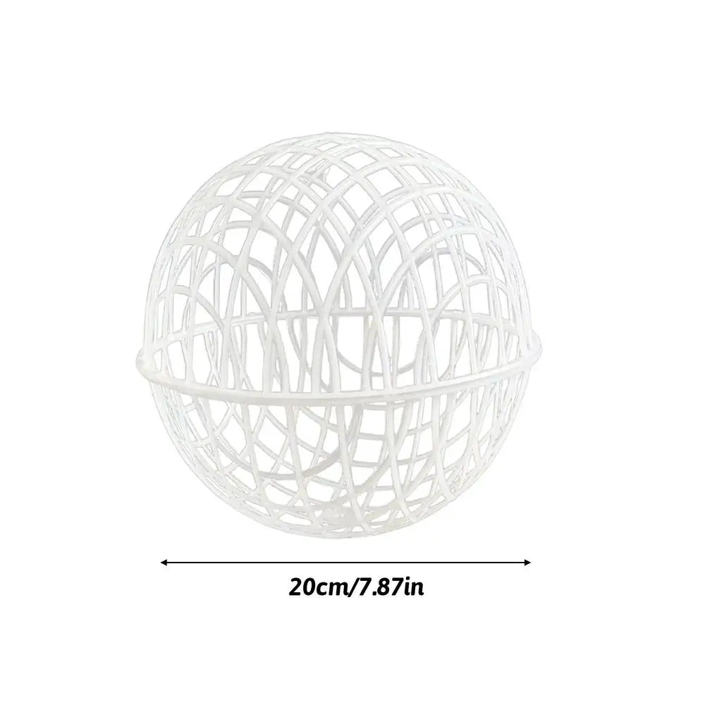 3Pieces Chicken Ball Cage PVC Movable Spherical Chicken Cage Round Rabbit Cage Can Roll And Walk To Feed Free Range Chicken Cage