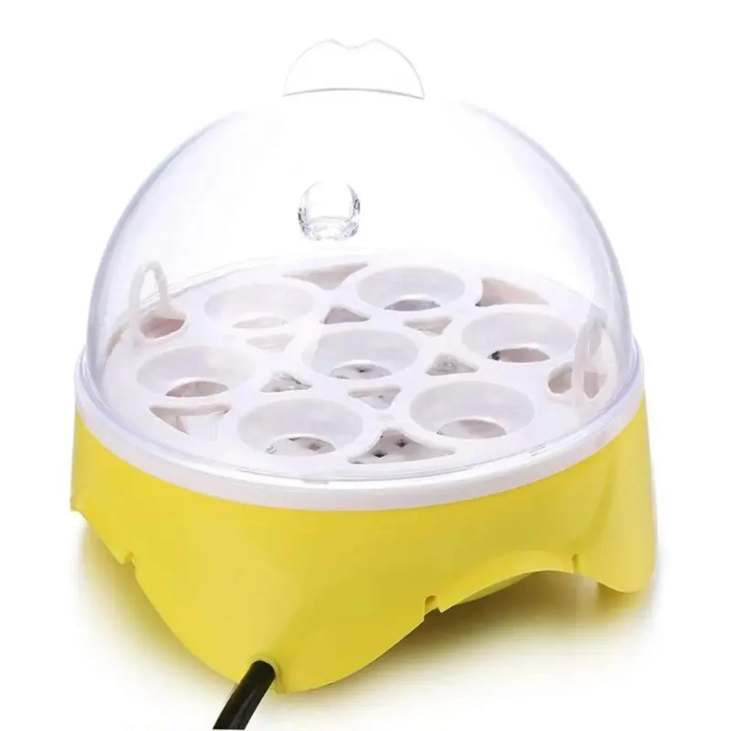 Egg Incubator Poultry Incubator Brooder Digital Temperature Hatchery Chicken Duck Bird Pigeon Mini 7 PCS