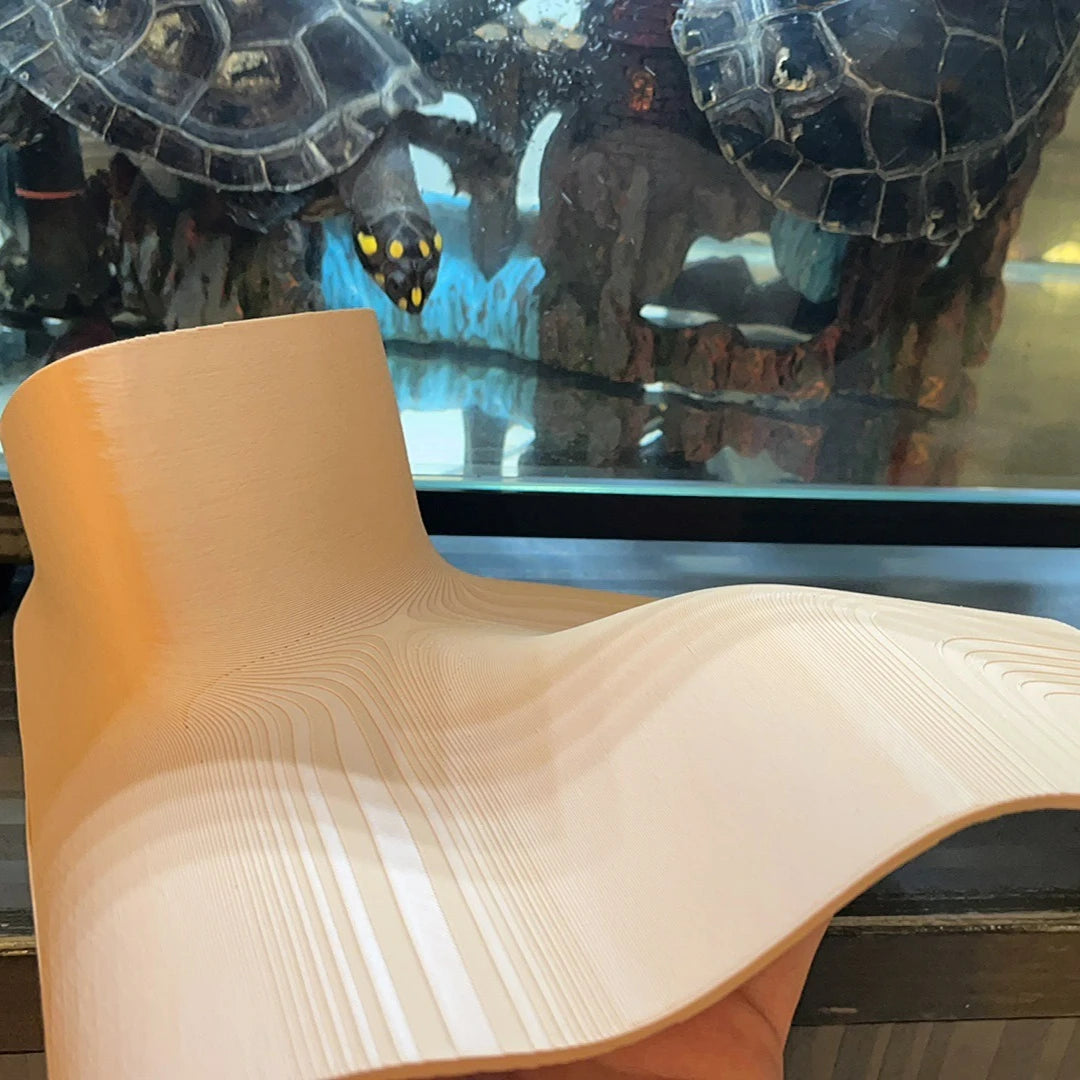 Habitat Décor, 3D Printed Underground Cave Hideouts Shelter for Lizards, Turtles, Spiders, Reptiles Habitat Terrarium Decoration