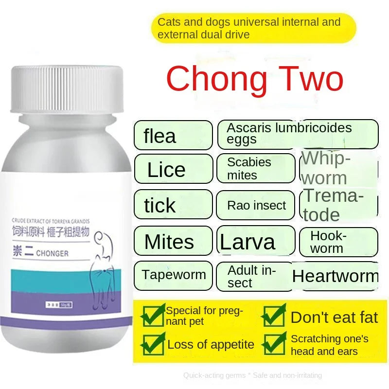 Pet deworming medicine for Cats and Dogs