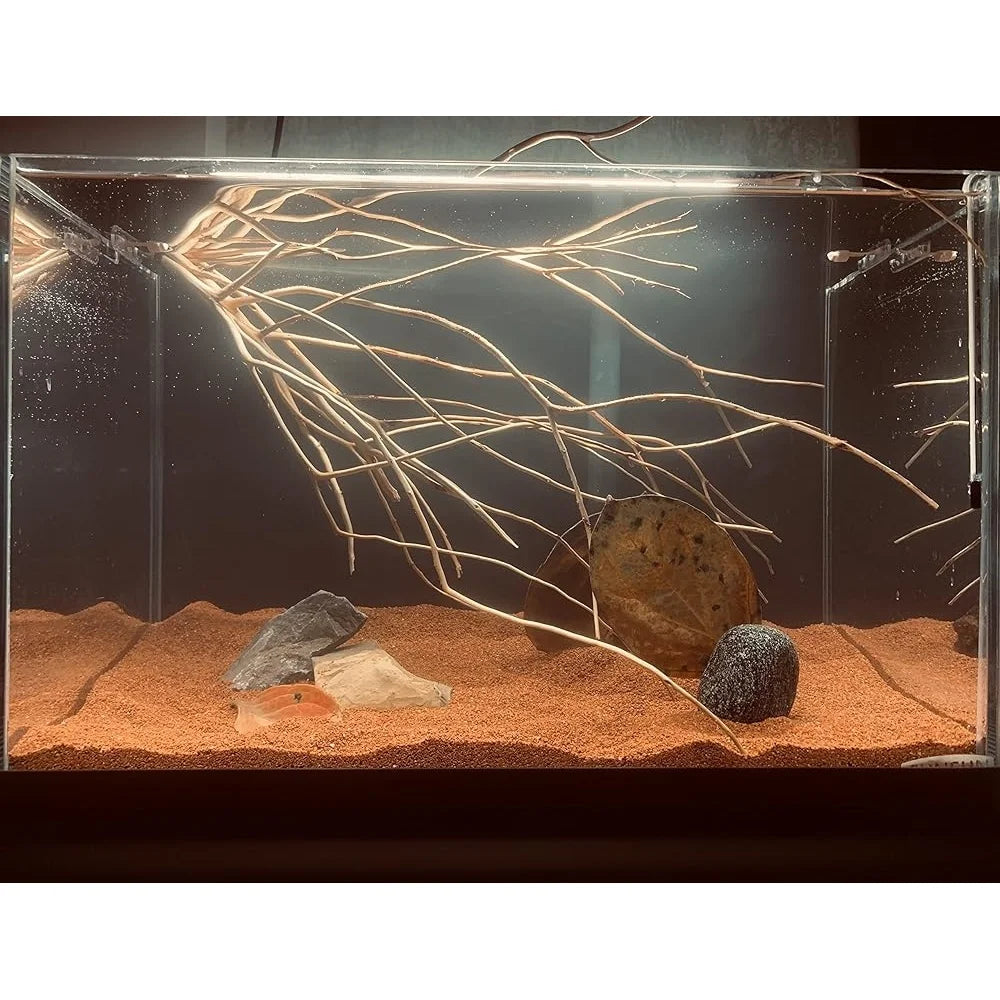 11lb Natural Red Sand Aquarium Substrate Coarse Lava Rock Soil Fish Tank Plant Gravel Landscaping Succulent Additive