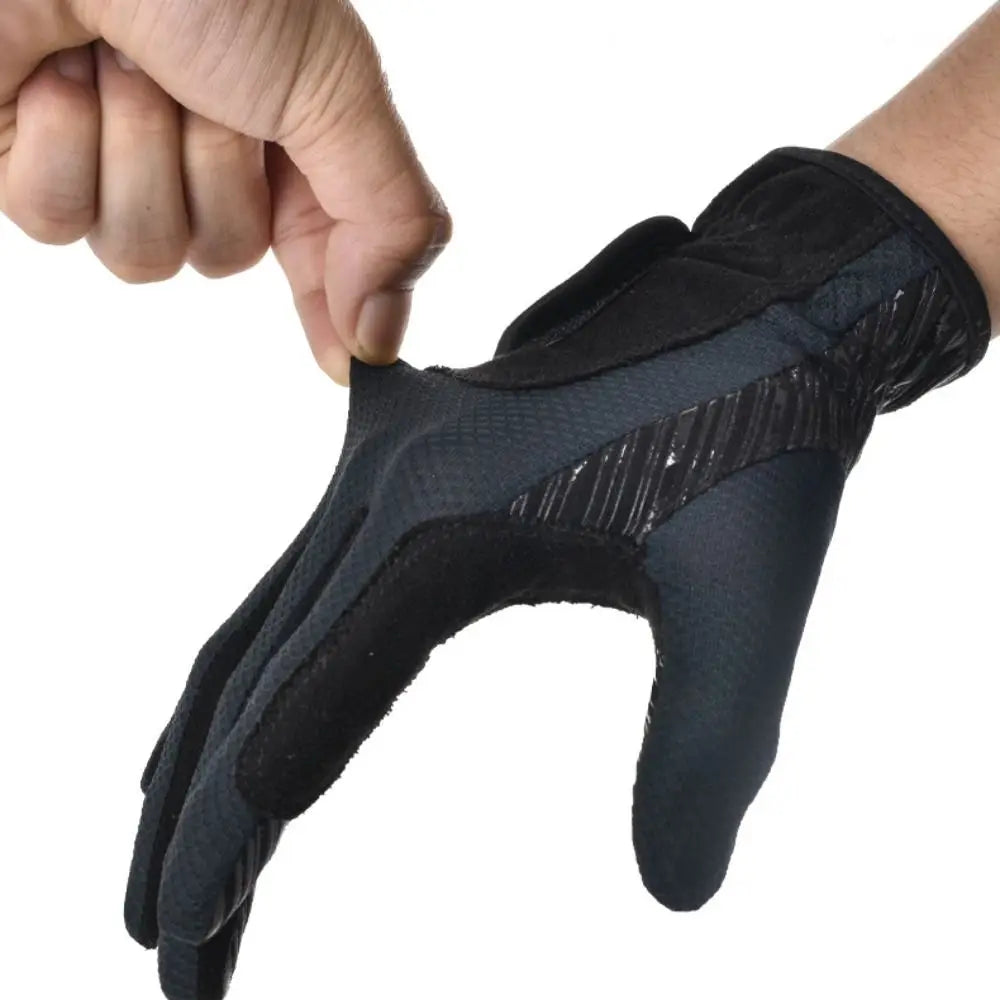 Suede Horse Riding Gloves Wear Resistant Anti-slip Equestrian Gloves Comfortable Lightweight Sports Riding Gloves