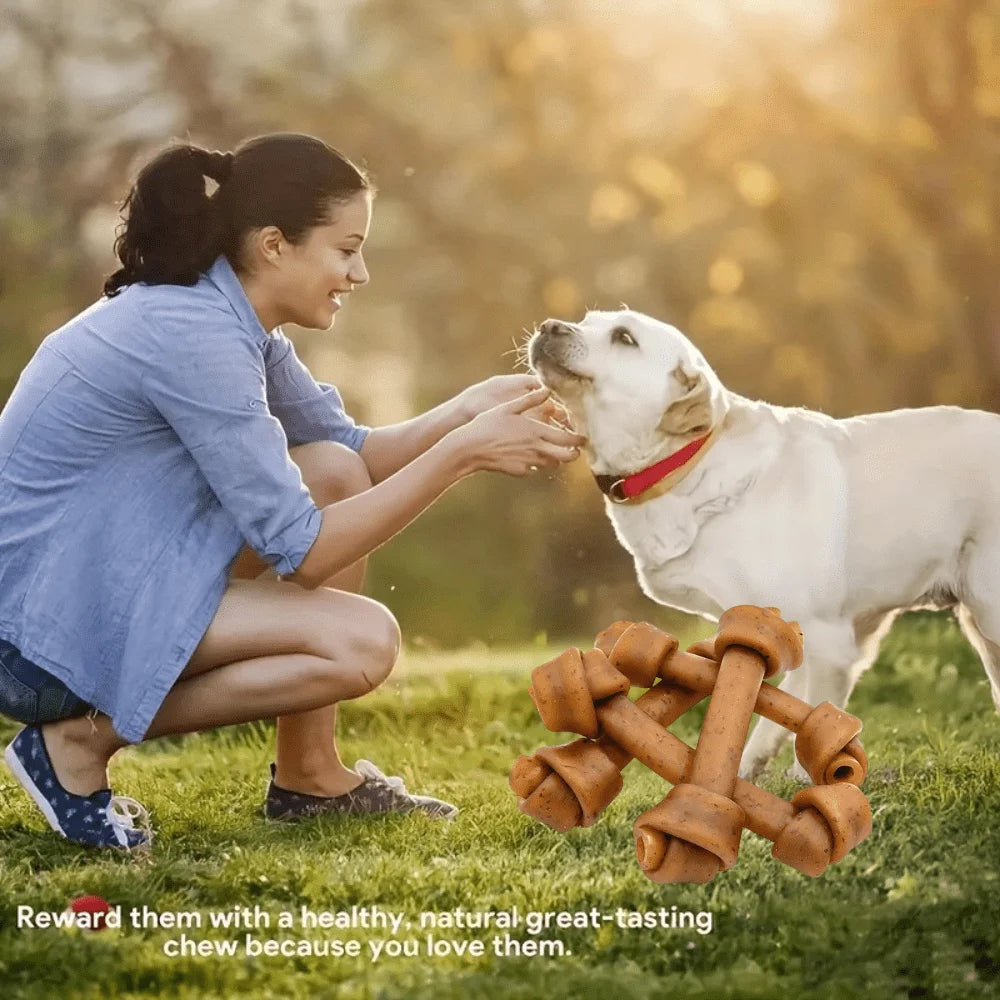 7.05oz/14.11oz(200g/400g) 6.5'' Peanut Butter Bone, All Natural Ingredients, Natural Dog Treats, Healthy, Easily Digestible