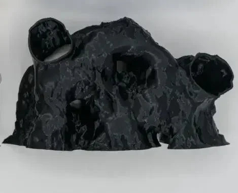 Fish Tank Underwater Palace Hiding Cave for Fish Shrimp Reptiles Shelter, Landscaping Ornaments 3D Printed Aquarium Decorations