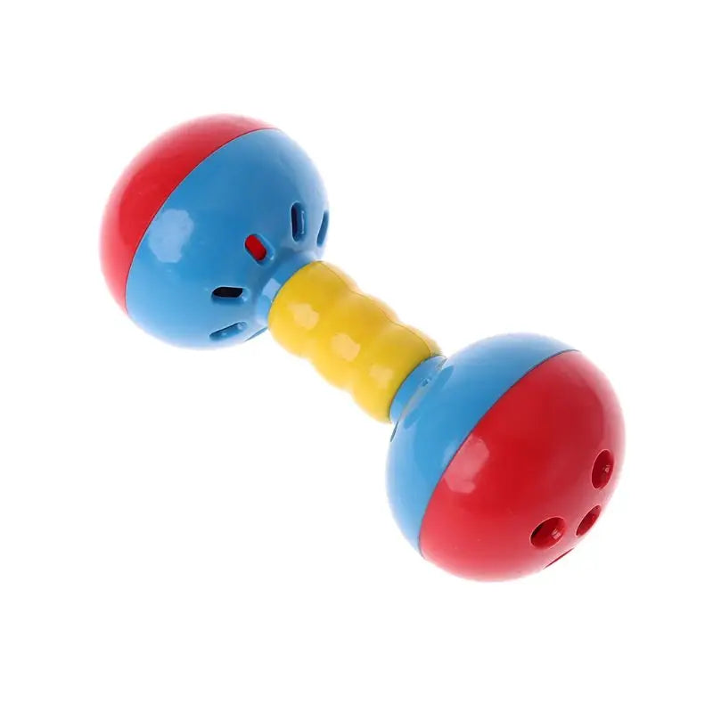 Bird Colorful Plastics Interactive Dual Balls Parrot Toy for African Greys Cockatoo Small Medium Parrots