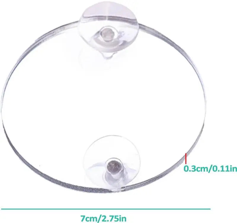 Fish Tank Mirror Double-sided Adhesive Aquarium Waterproof