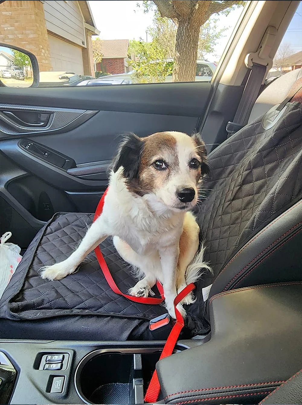 Dog Car Seat Covers 100% Waterproof Pet Cat Dog Carrier Mat Seat Cover for Cars Trucks and SUV Front Seat