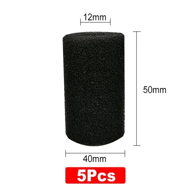 Aquarium Pre Filter Sponge Fish Tank Inflow Inlet Filter Foam Roll Prevent Small Fish Shrimp Being Sucked Filter Barrel Tool