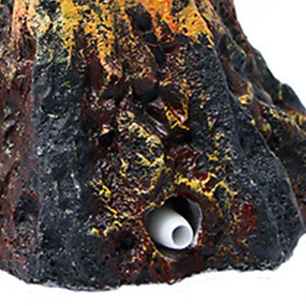 Aquarium Volcano Bubble Stone Fish Tank Decoration Oxygen Pump Stone Landscape Rockery Home Aquarium Ornaments