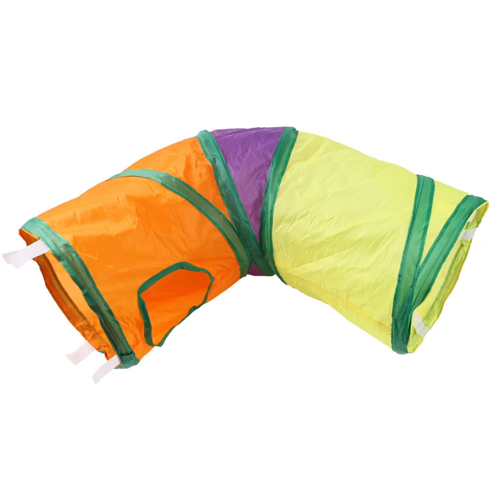 Can Be Freely Spliced Together Cat Rainbow Tunnel L-shaped Channel Can Be Folded Stored Rested Played and Universal Toy