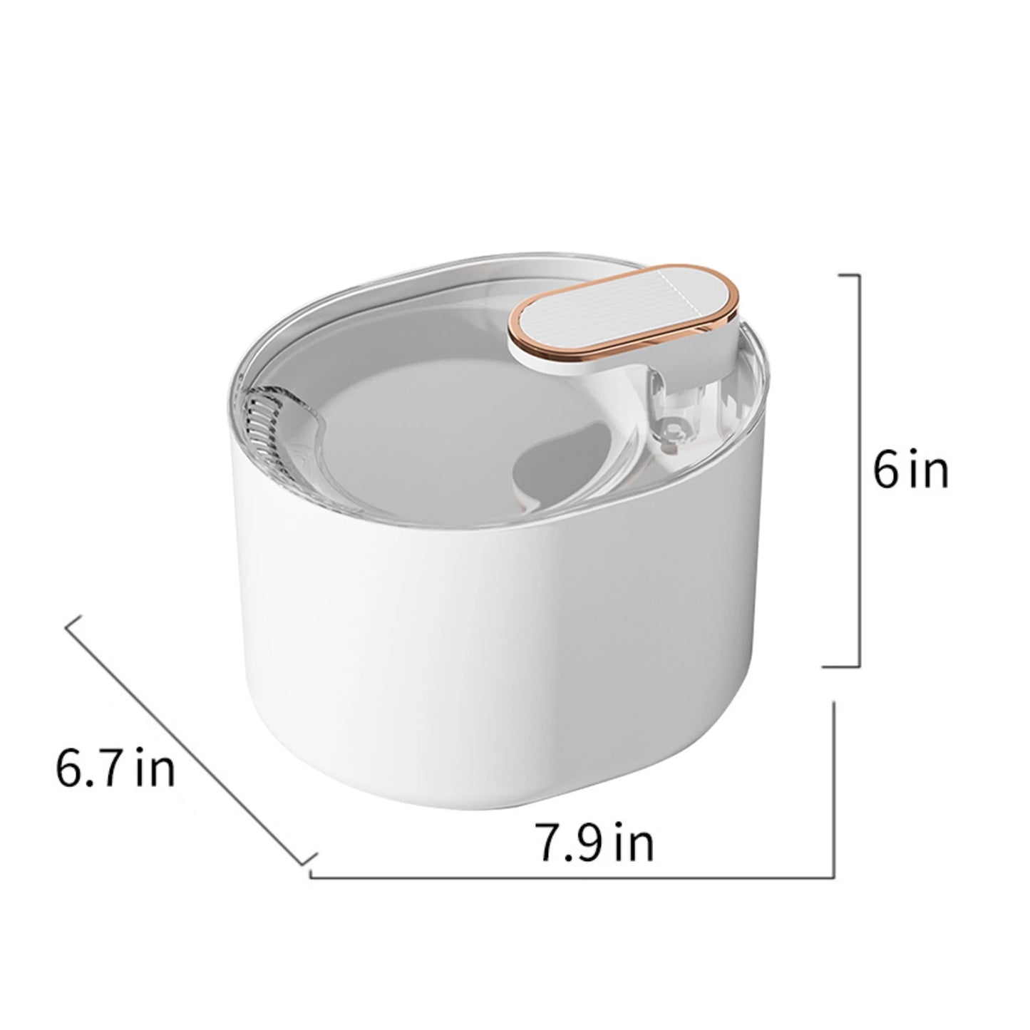 3L Pet Fountain, Automatic Cat Water Fountain Dog Water Dispenser for Cats, Dogs, Multiple Pets, Delivers Clean Water To Your Pets