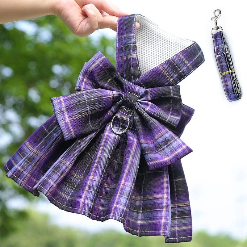 Rabbit Traction Rope Adult Lop-eared Bunny Outing Tools Bunny Walking Accessories College Style Photo Clothes Small Pet Supplies