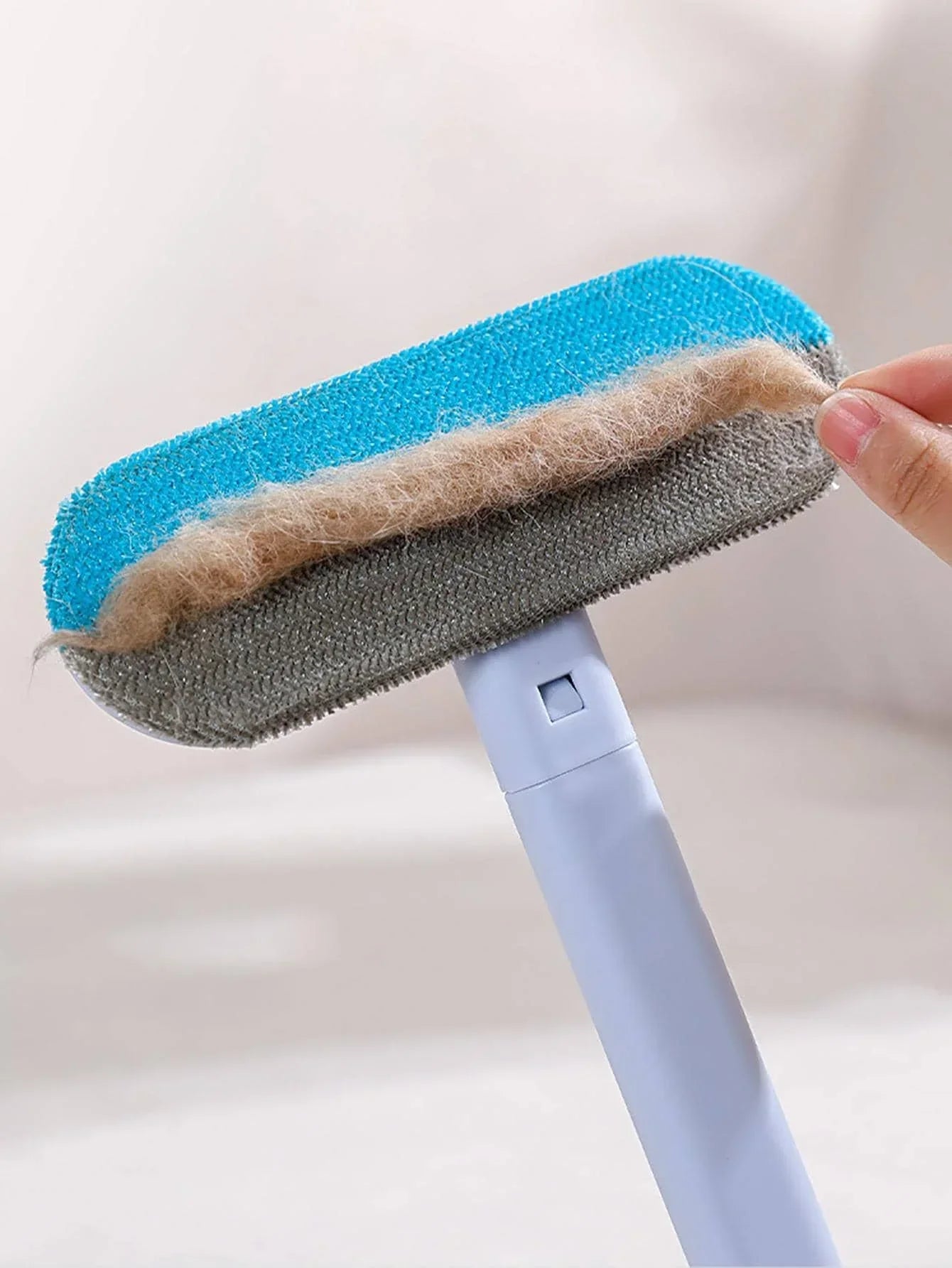 Pet Hair Removal Set Tool Reusable Static Removal Gloves Double-Sided Grooming Gloves Remove Dog Cat Hair Carpets Sofa Cleaner