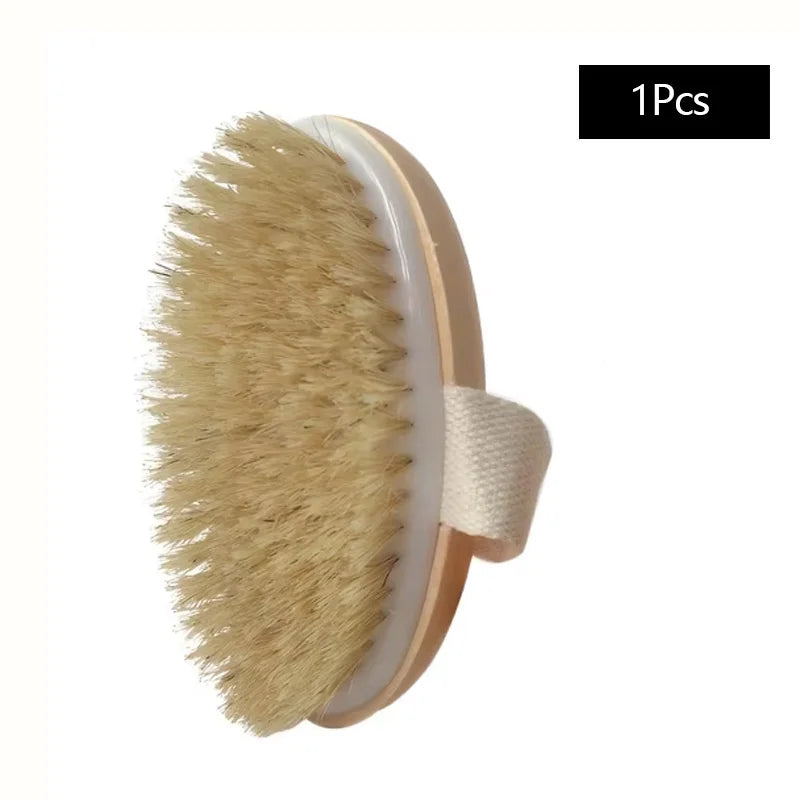 1/2pcs Natural Horse Hair Detangling Cleaning Brushes for Daily Grooming Decontamination Essentials Horse Grooming Supplies