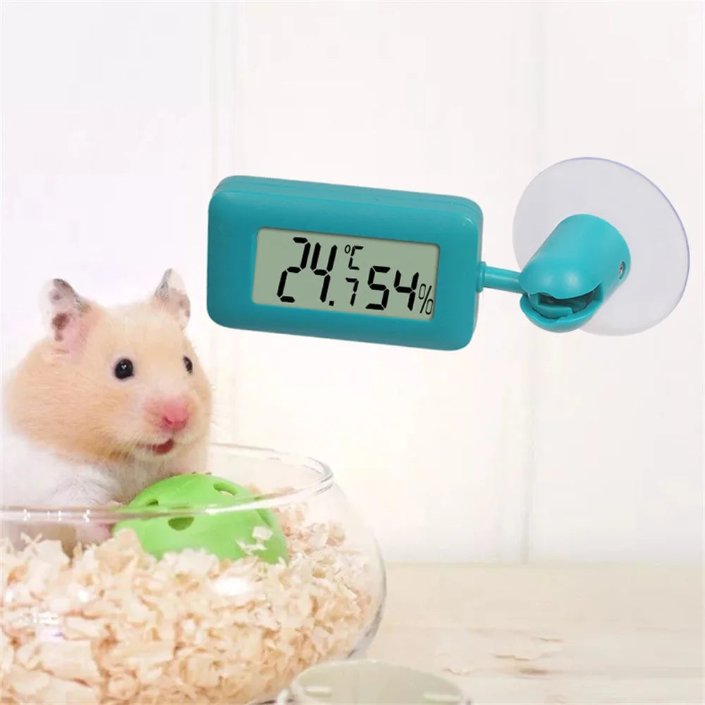 Digital Display Reptile Terrarium Thermometer High-Accuracy Reptile Tank Thermometer for Reptiles and Amphibians
