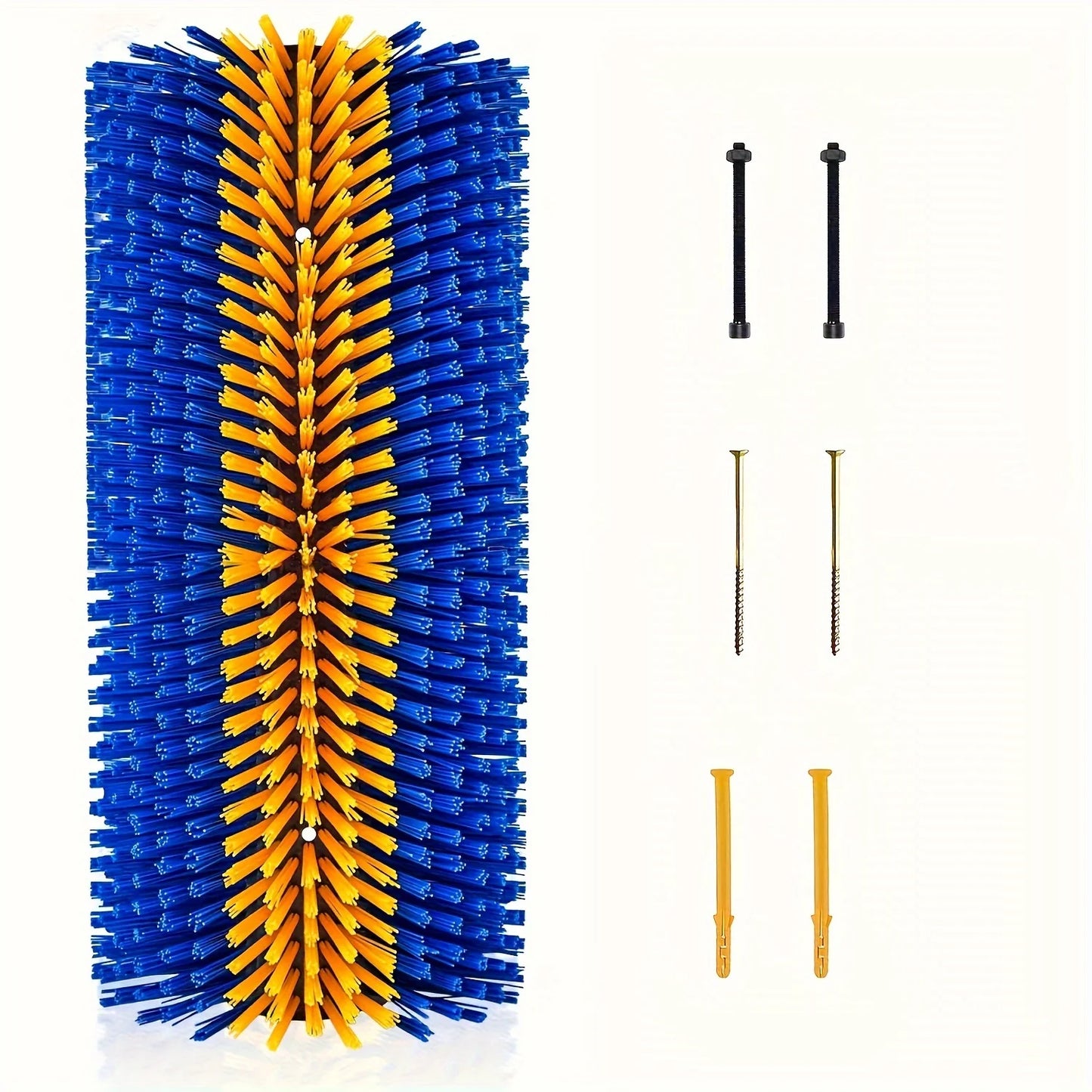 Livestock Scratching Brush - Horse Brushes for Grooming, Cow Brush Itch Relief Equine Cattle Massage Brushes Goat Sheep Pig