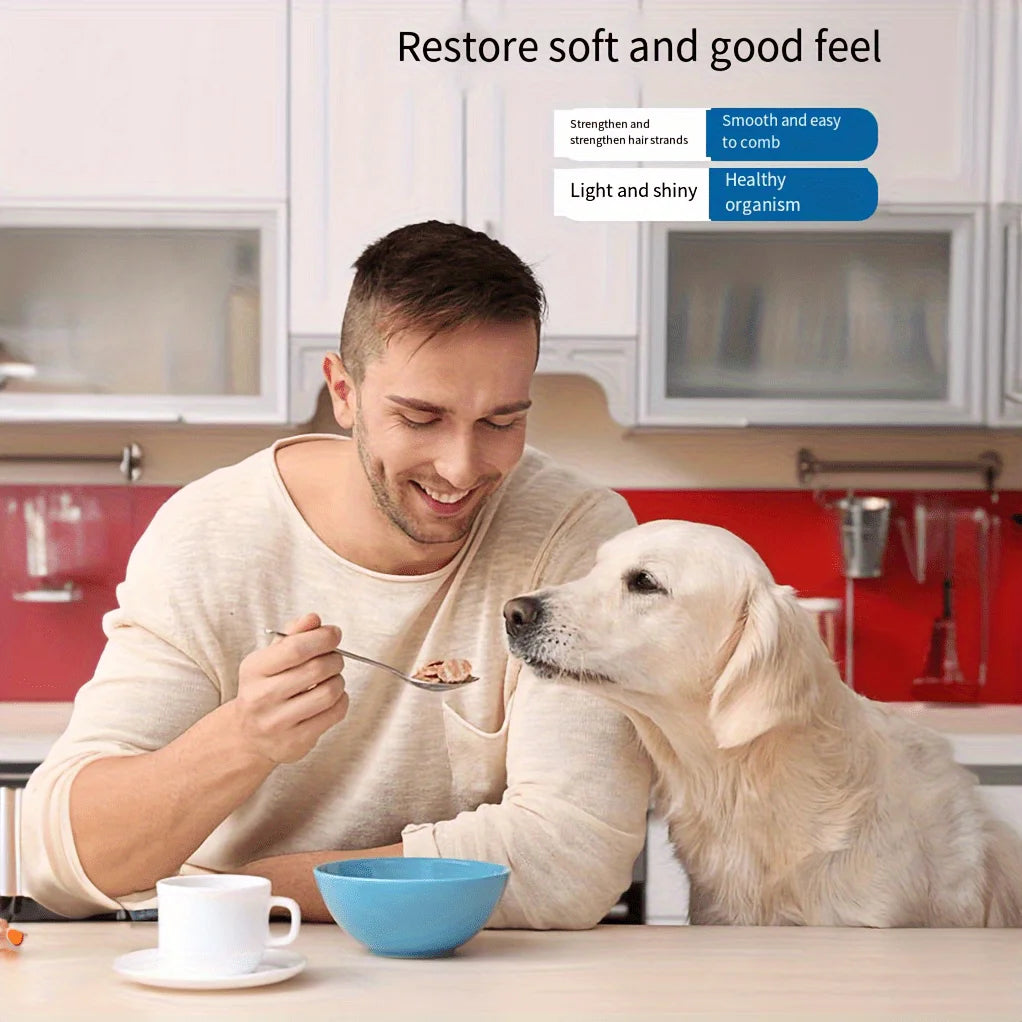 60 Capsules Amazing Omega 3 Fish Oil for Dogs and Cats - Omega 3 Shedding and Skin Health For Dry Skin