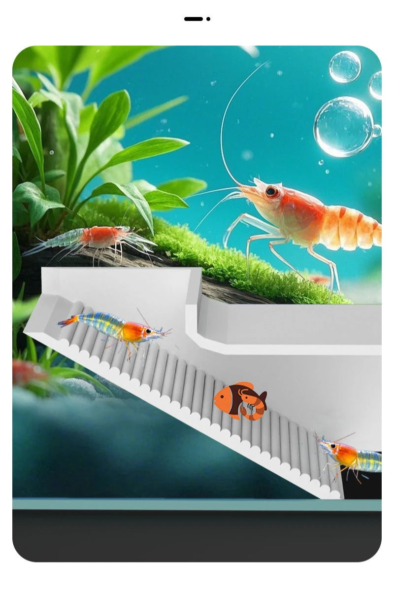 Fish Shrimp Hides Cave Aquarium Tunnel Underground Corner Shelter Aquarium Fish Tank Decoration Fish Shrimp Concealed Room