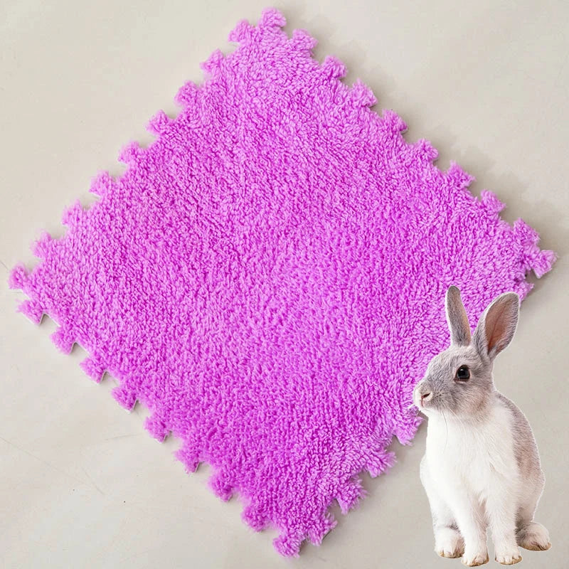 30*30cm 1-10Pcs Pet Warming Pad EVA Foam Guinea Pig Hamster Rabbit Soft Sleeping Mat Sleeping Mat Blanket Bed Pet Accessories