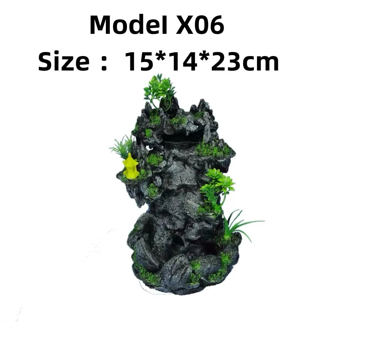 Aquarium Quicksand Waterfall DIY Simulation Rockery Package Fish Tank Landscaping