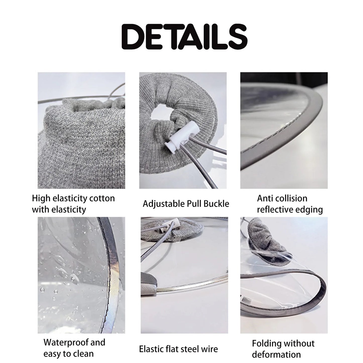 Soft Cat Recovery Collar Protective Adjustable Pet Cone Collar For After Surgery Comfortable Lightweight Elizabethan Collar