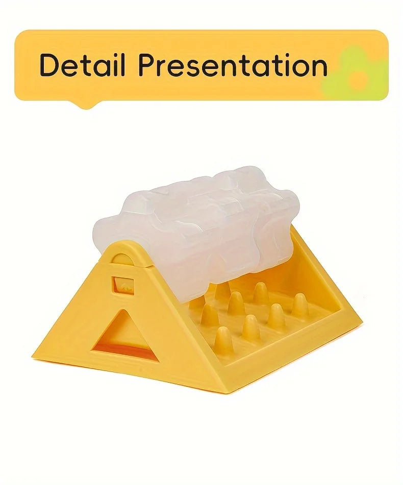 Interactive Dog Food Dispenser Toy - Puzzle Feeder with Leak-Proof Design, Slow-Feeding Design & Durable PP Material for Dogs