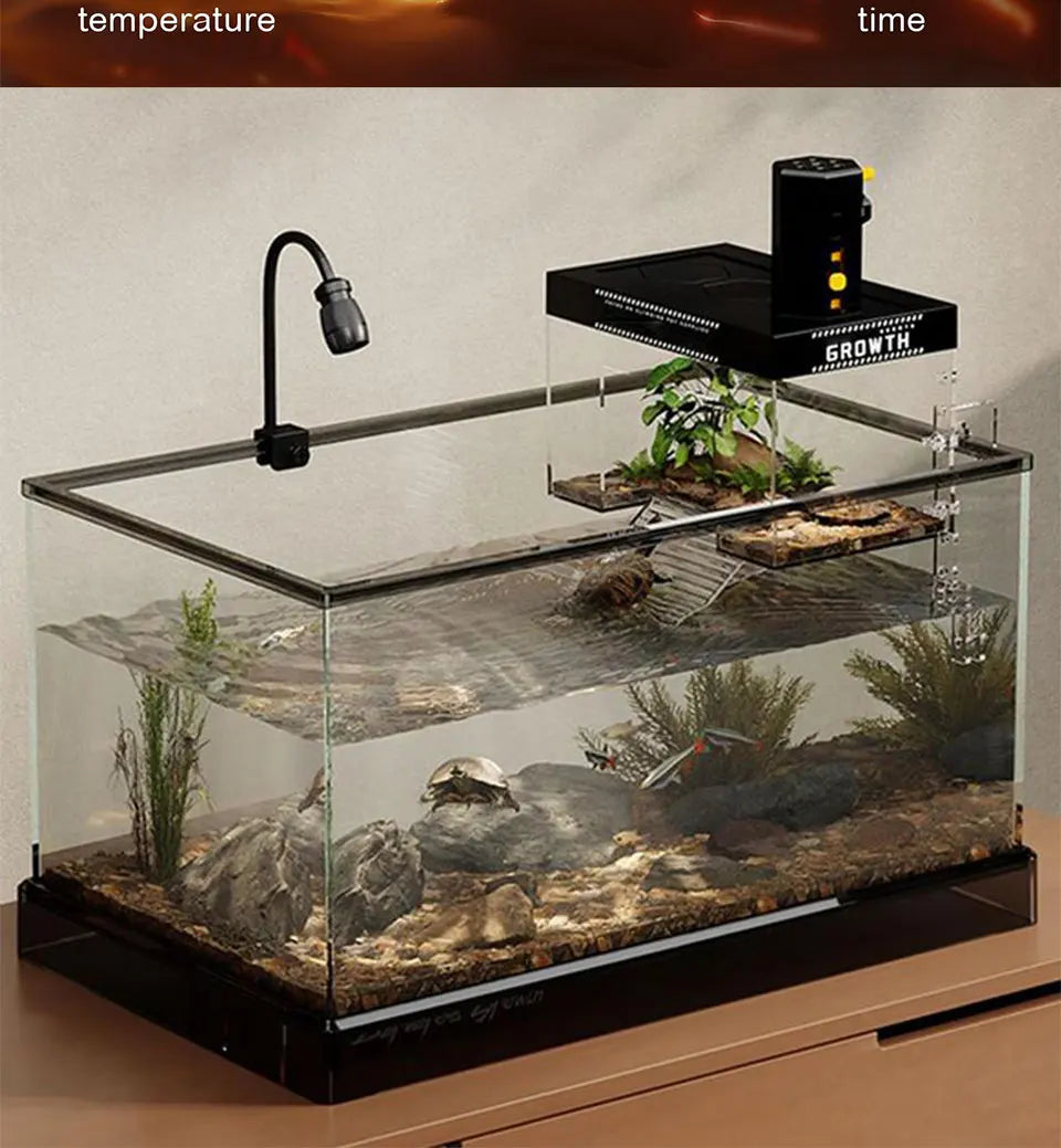 Turtle Sunbathing Room Turtle Tank Climbing Platform Aquarium Floating Island Deep-water Turtle Tank Special Climbing Platform