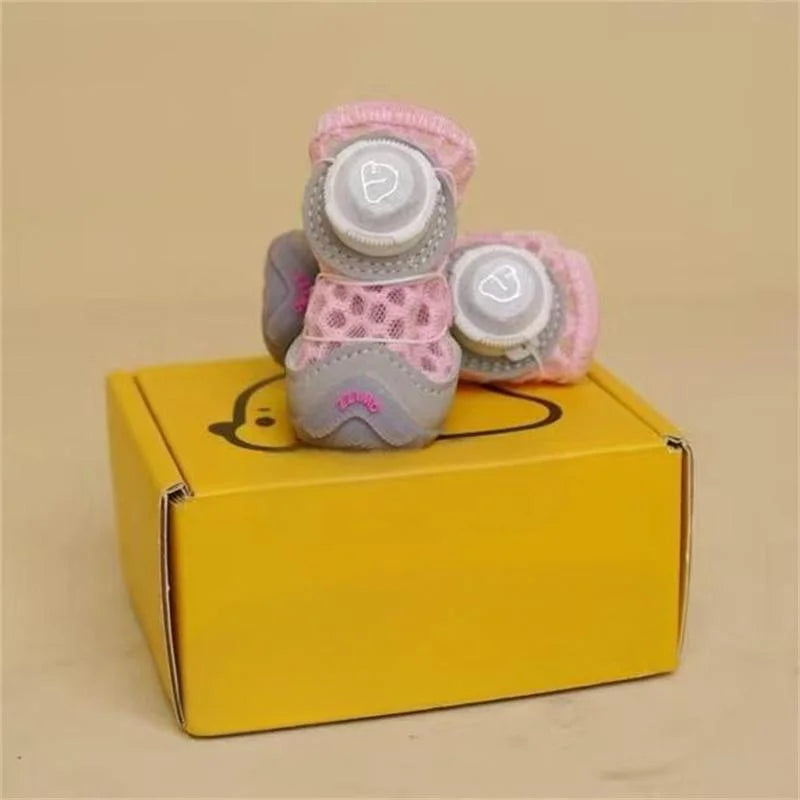 Pet glowing shoe lamp, bear teddy collar lamp, chest and back night lamp, night-time dog walking anti-loss shoe lamp