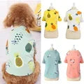 Spring Cotton Pet Cat Clothes for Cats Clothing Sweet Stripe Sphynx Cat Vest Shirt Hairless Cats