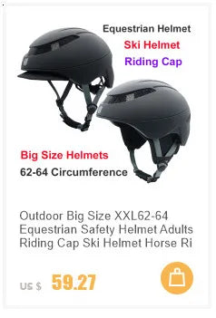 Ultralight Summer Equestrian Safety Helmet Adults Riding Cap Horse Riding Protective Helmet 58-62