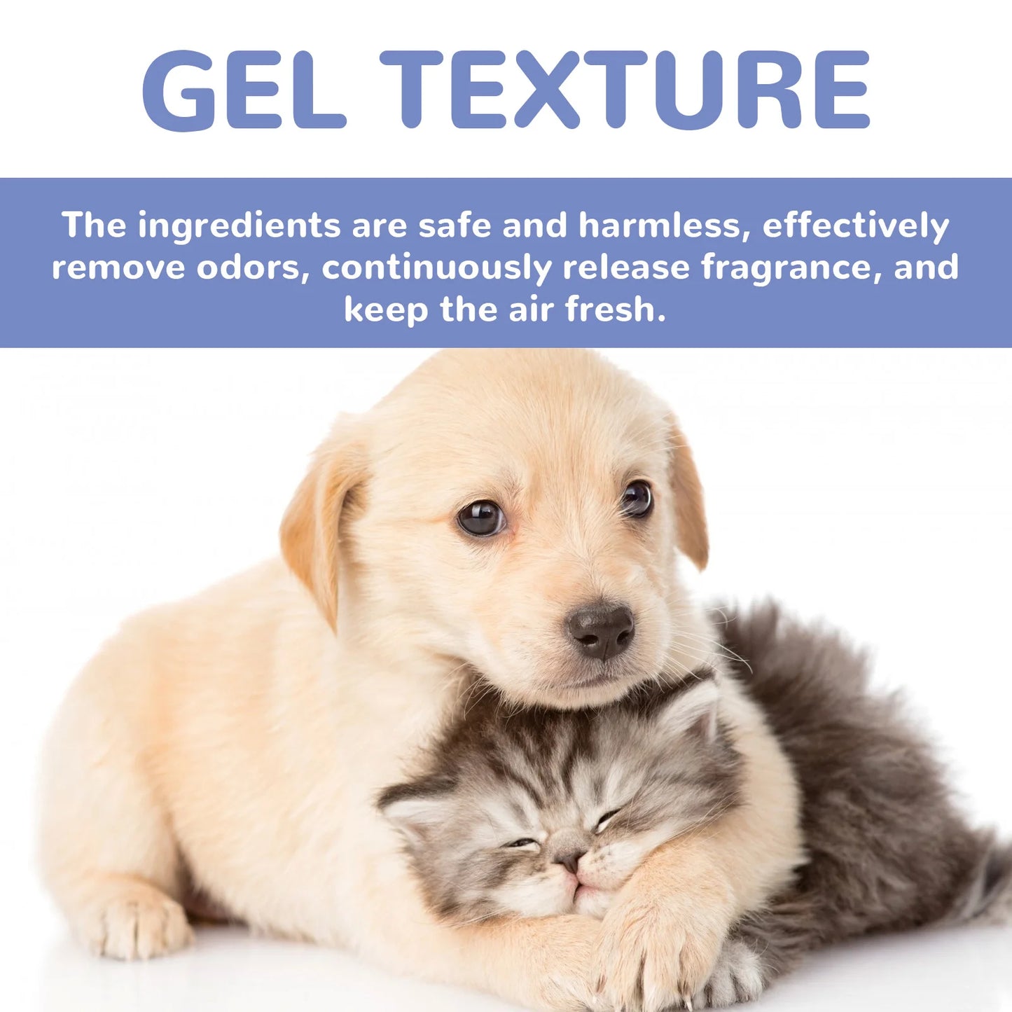 2pcs Pet Deodorant Gel + Potty Inducer For Puppy Training, Fresh And Deodorant For Cat & Dog Body Nest Air, Harmless To Pet