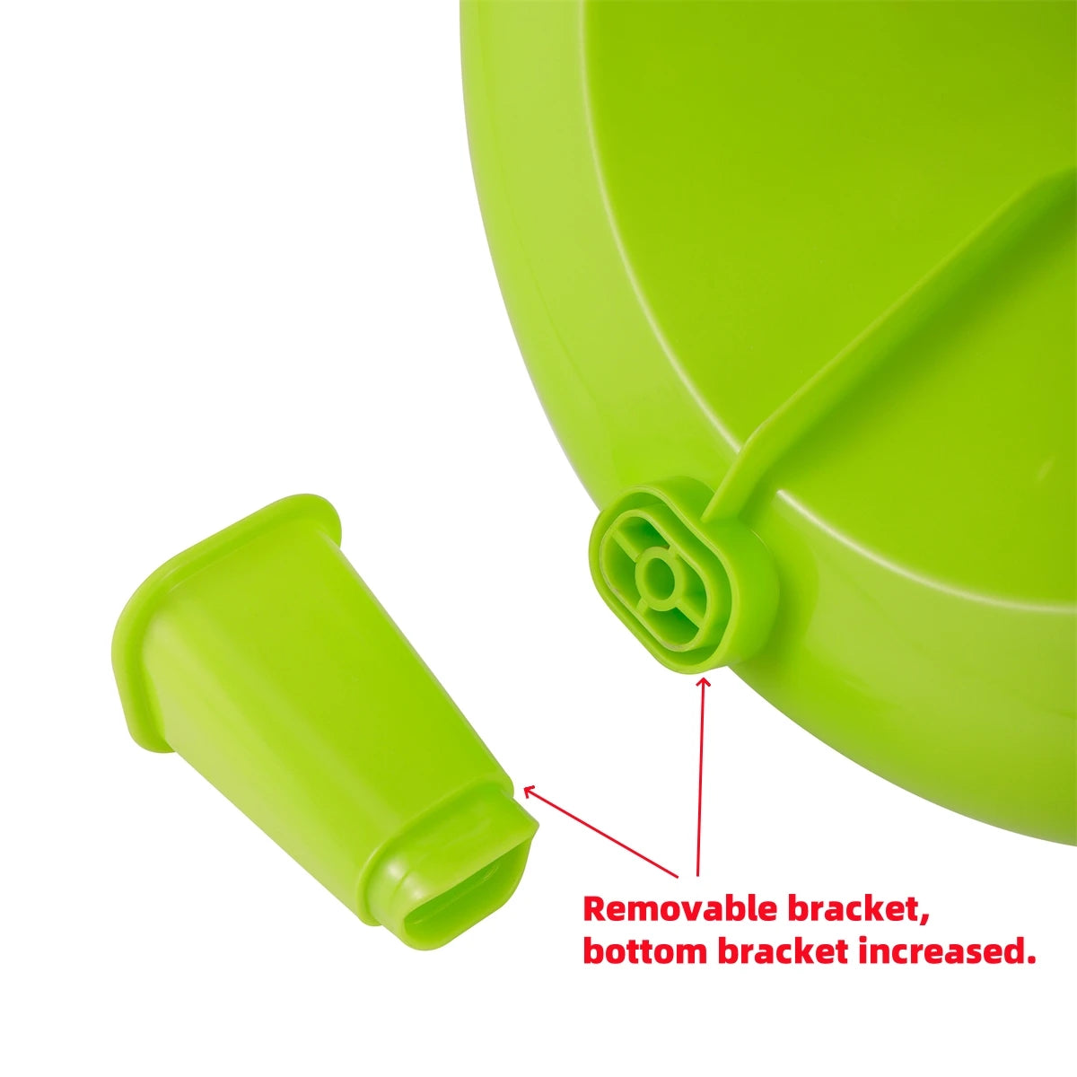 Thickened Net Feed Bucket with Feet Light Green 2kg/4kg Chicken Duck Goose Automatic Feed Bucket Anti-Spill Pigeon Trough 1Pc